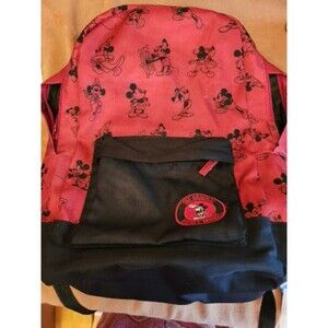 Red Mickey Mouse Backpack B40